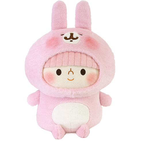 うさぎの着ぐるみを着た子_特大